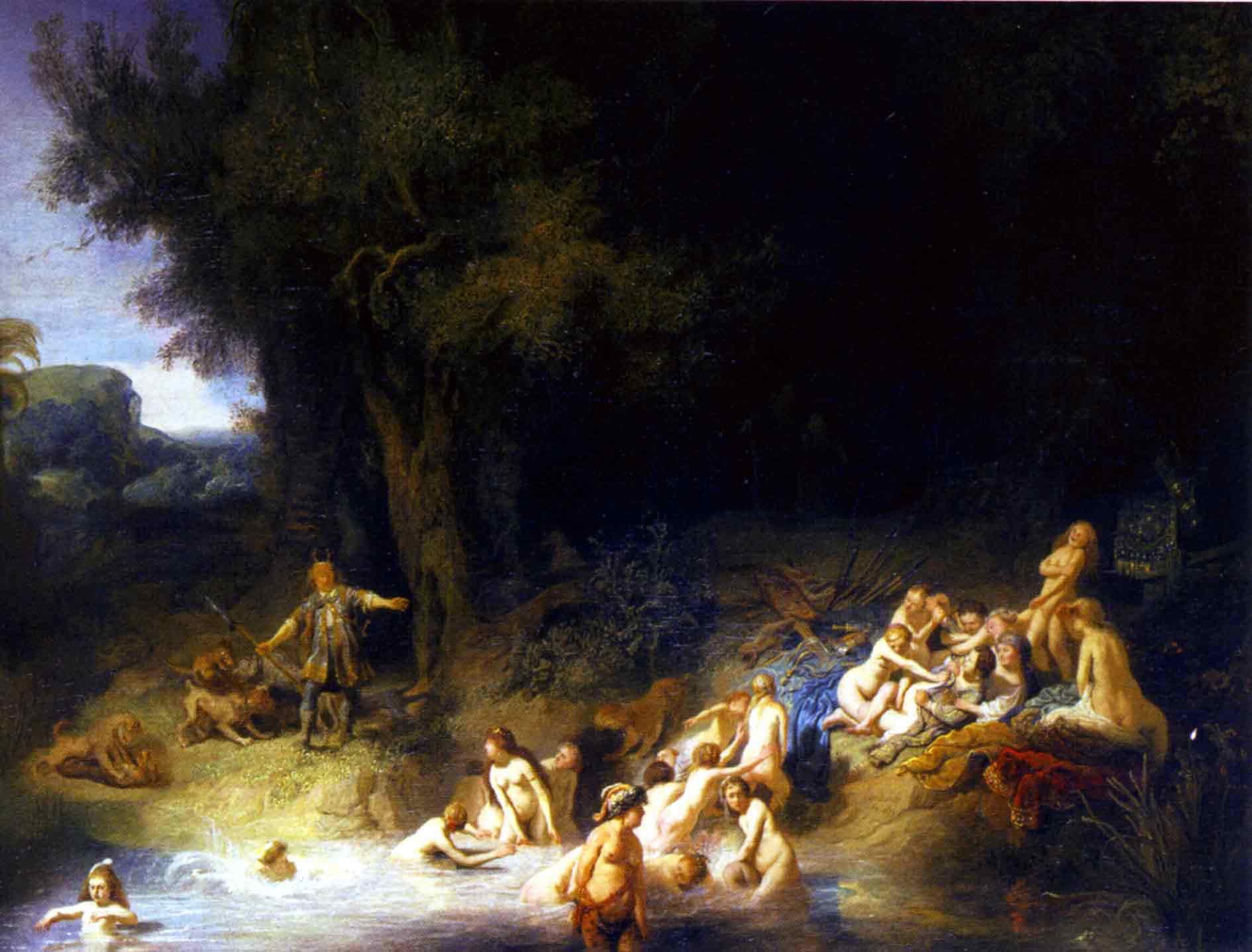 Diana mit Aktäon und Kallisto